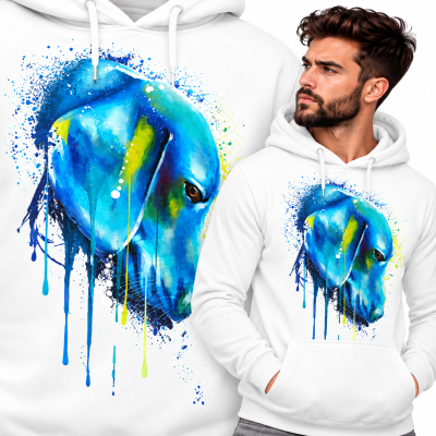 BLUZA Z KAPTUREM ZWIERZĘTA JAMNIK 1